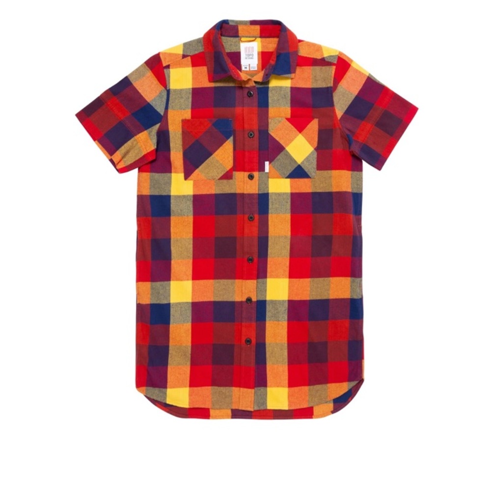 Topo Designs Flannel Dress sz. Sm